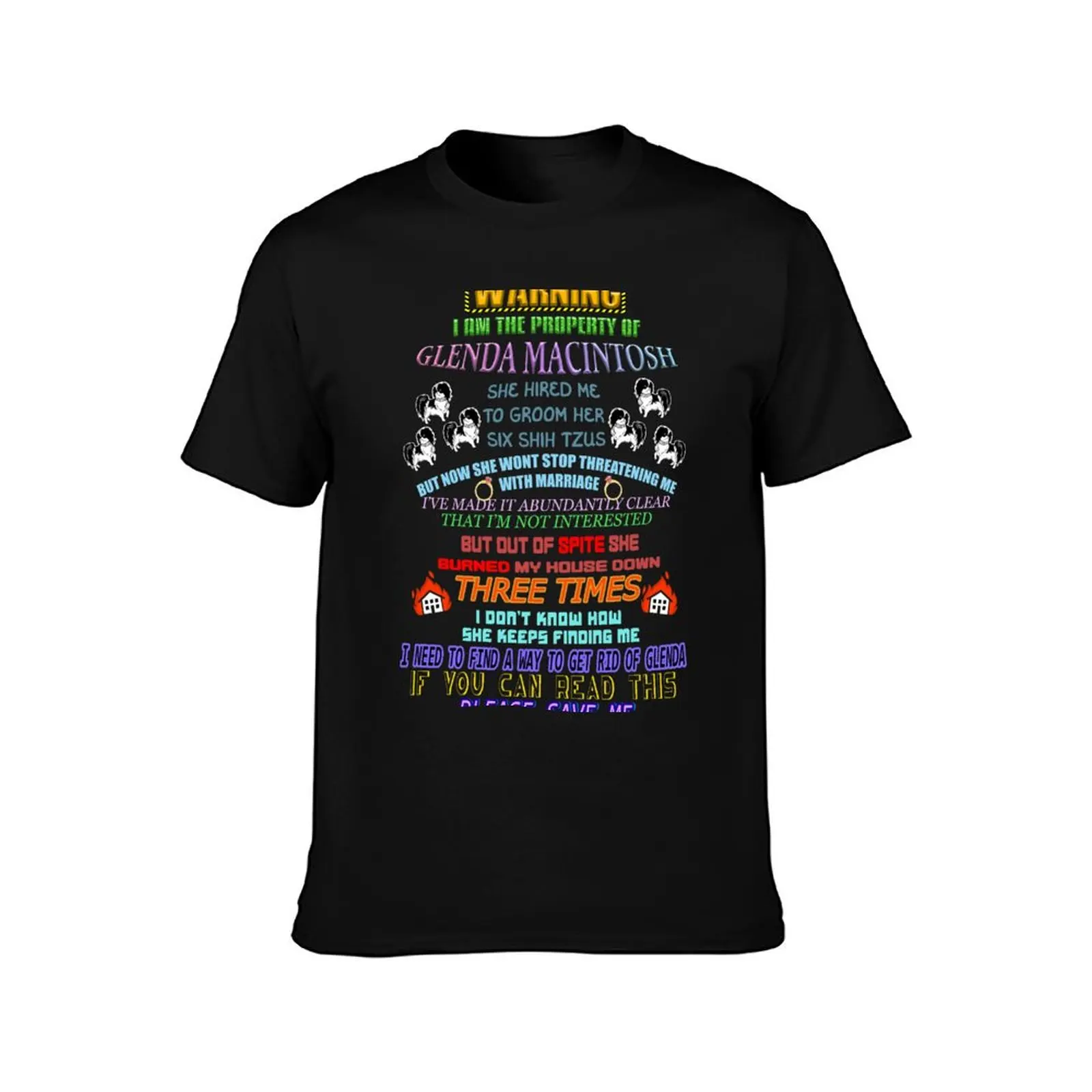 Weirdly Specific - Glenda T-Shirt Plus Size Solid Color T-Shirt