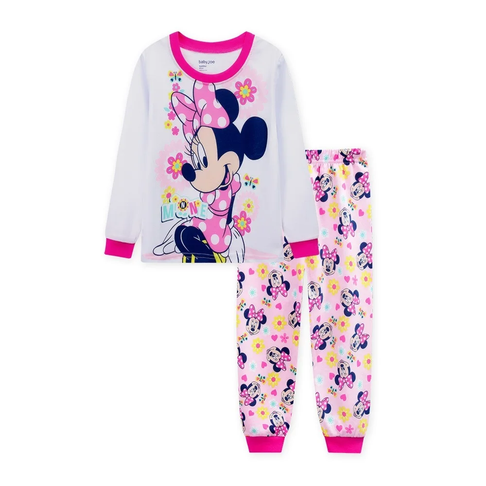 Minnie Set Kids Pajamas Boys Toddlers Girl Fashion Clothes Girls Clothes 2PCS Baby Pajamas Unisex Kids Clothing Sets