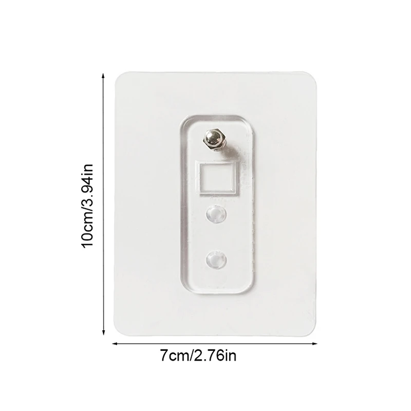 5 szt. Naklejka na śrubę bez dziurkowania, mocne, nieznakujące wieszaki na haczyki naklejane haczyki śruby nośne