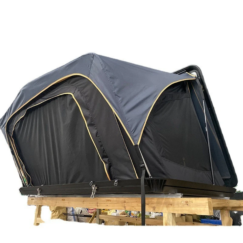 Camping aluminum shell roof tent portable special off-road vehicle car tent