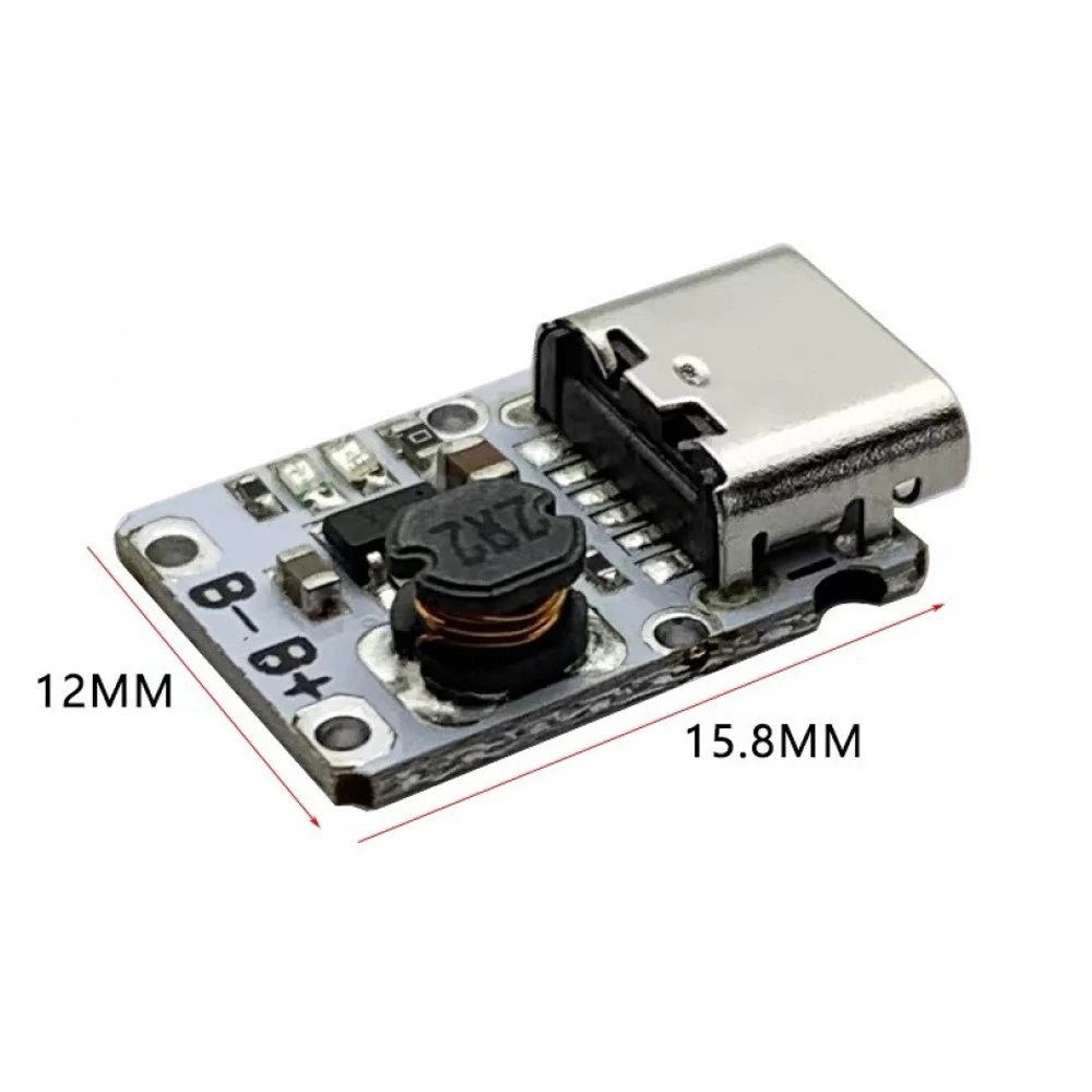 5V Charge and Discharge Integrated Module Type-C Lithium Battery Charging Protection Boost Power Supply Board