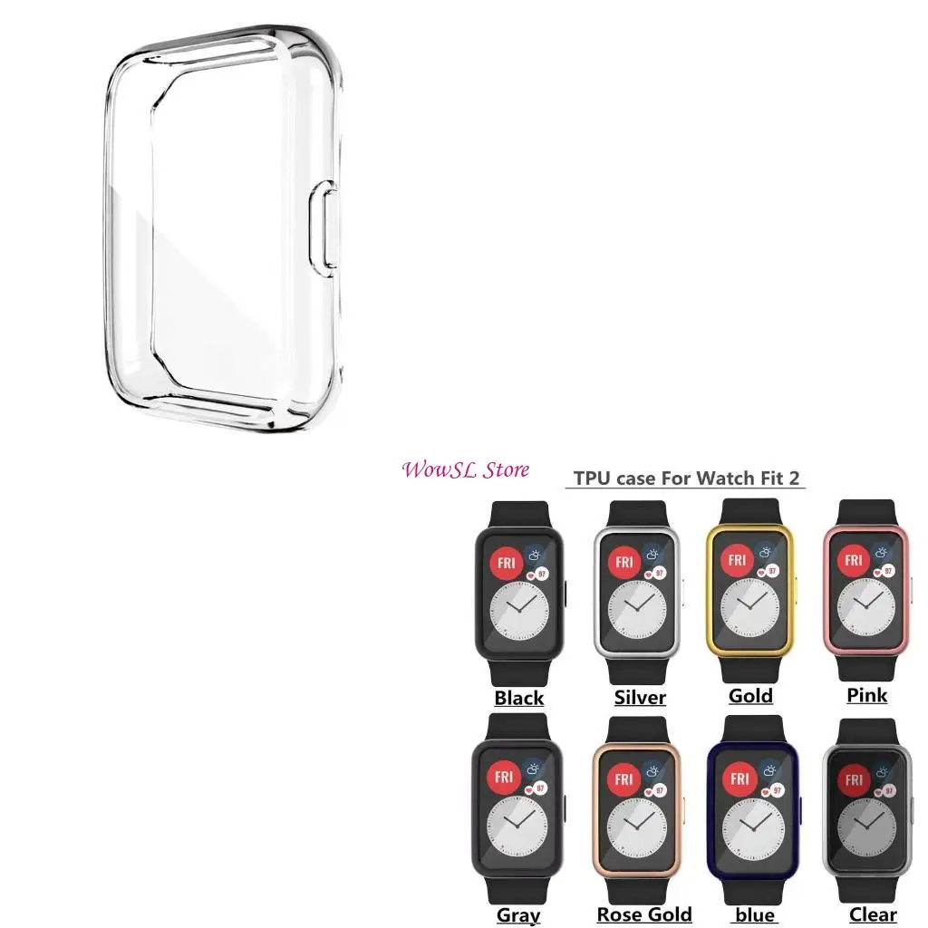 Smartwatch for Shell for HuaweiWatch FIT2 Durable Thin Scratch-resistant f HX5E