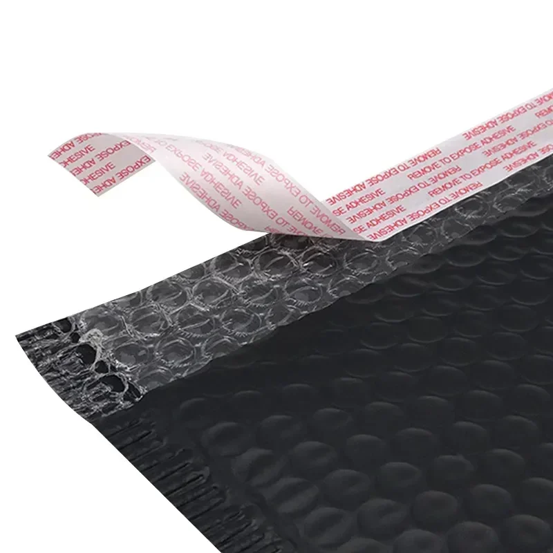 10-50PCS Wholesale Padded Bubble Mailers Self Seal Shipping Package Bag Waterproof Bubble Envelopes White/Black/Pink 18x23cm