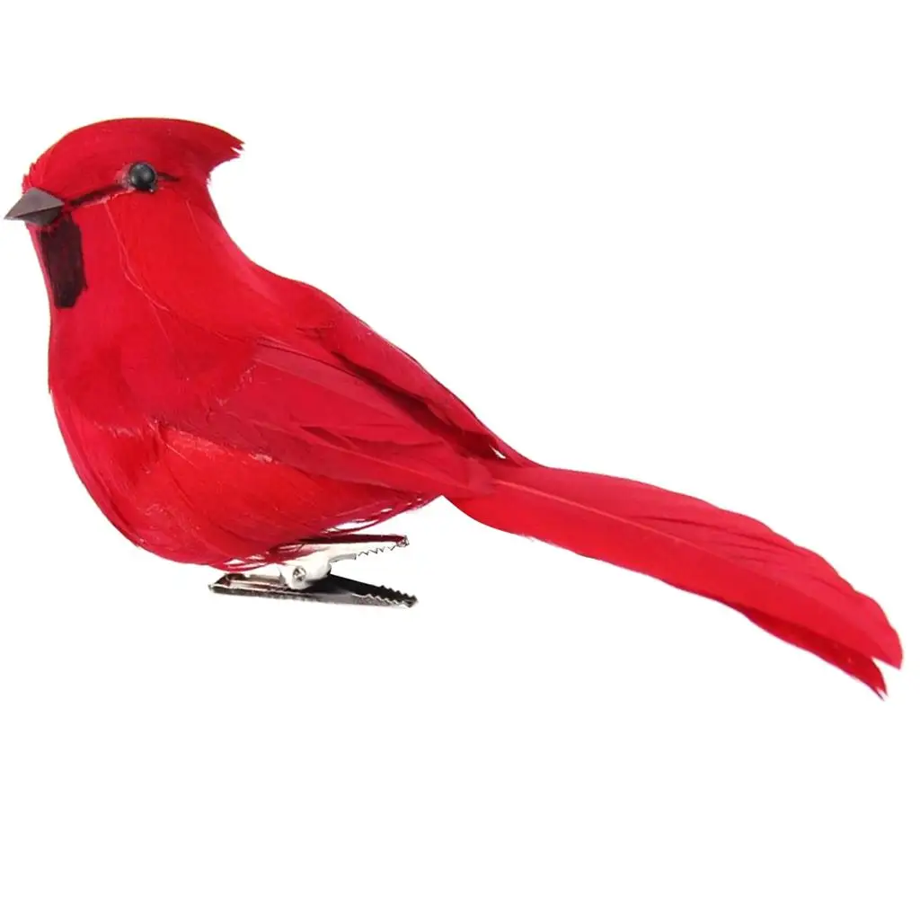 Artificial Birds for Decoration Simulated Foam Bird Decorative Bird Model for Home Garden Tree Bonsai