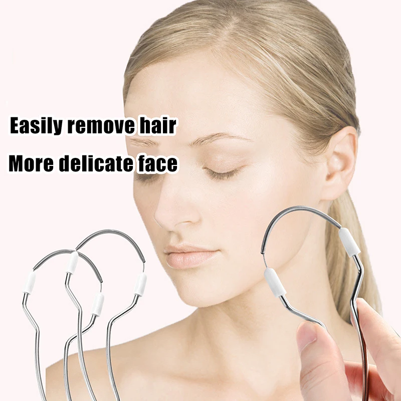 

1/2/5Pcs Facial Hair Remover Fine Hair Fetal Hair Spring Facial Hair Removal Hair Remover Face Twister Face Retractor