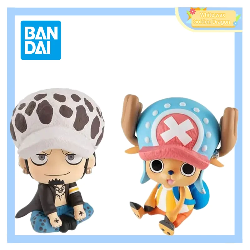 

In Stock Original 100%Genuine baidai Megahouse One Piece cute Trafalgar Law Tony Chopper Figurine PVC Model Statues Gift Doll