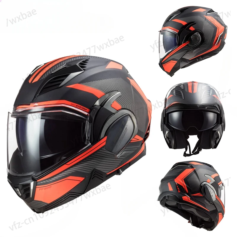 Motorcycle Helmet 180 Degree Rear Flip Helmet