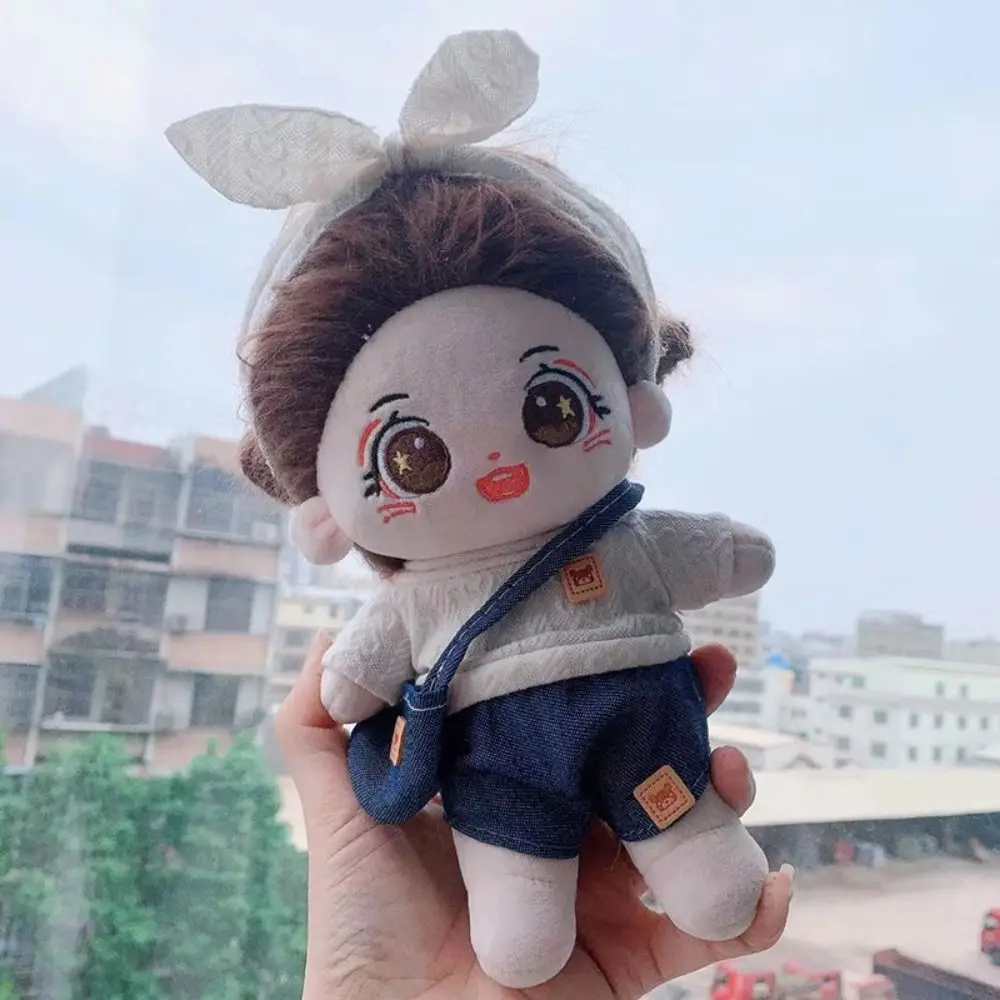 Abbigliamento fai da te Copricapo 20 cm Abito in cotone Gonna con tracolla Lolita Vestiti in cotone Felpe con cappuccio Vestiti Mimi Regalo per bambini