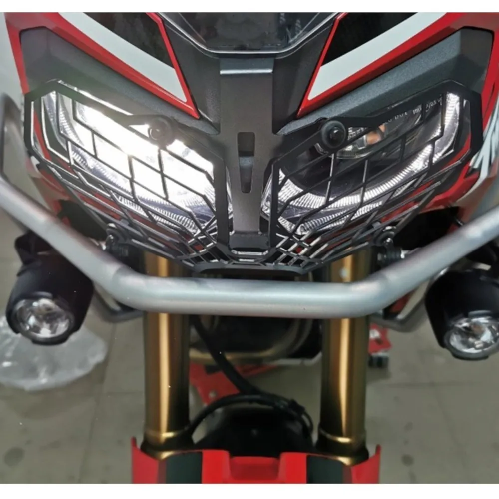 Headlight Grille Guard Protector Cover For Honda Africa Twin CRF1000L CRF1000 CRF 1000 L 2015 2016 2017 2018 2019 2020 2021-2024