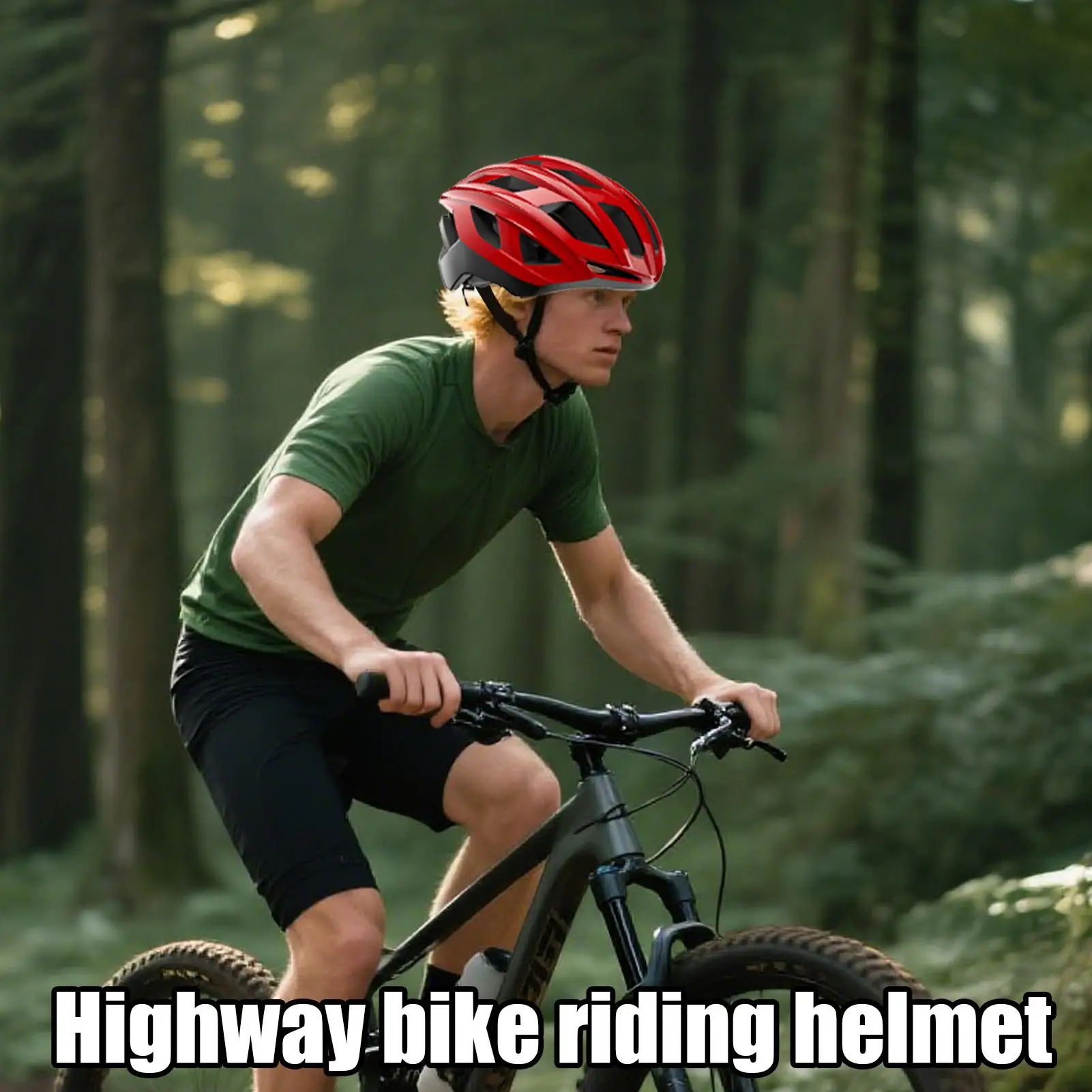 

Bike Helmet Bicycles Helmet Lightweight Adjustable Breathable Riding Protective Gear For Cycling Adult Commuting