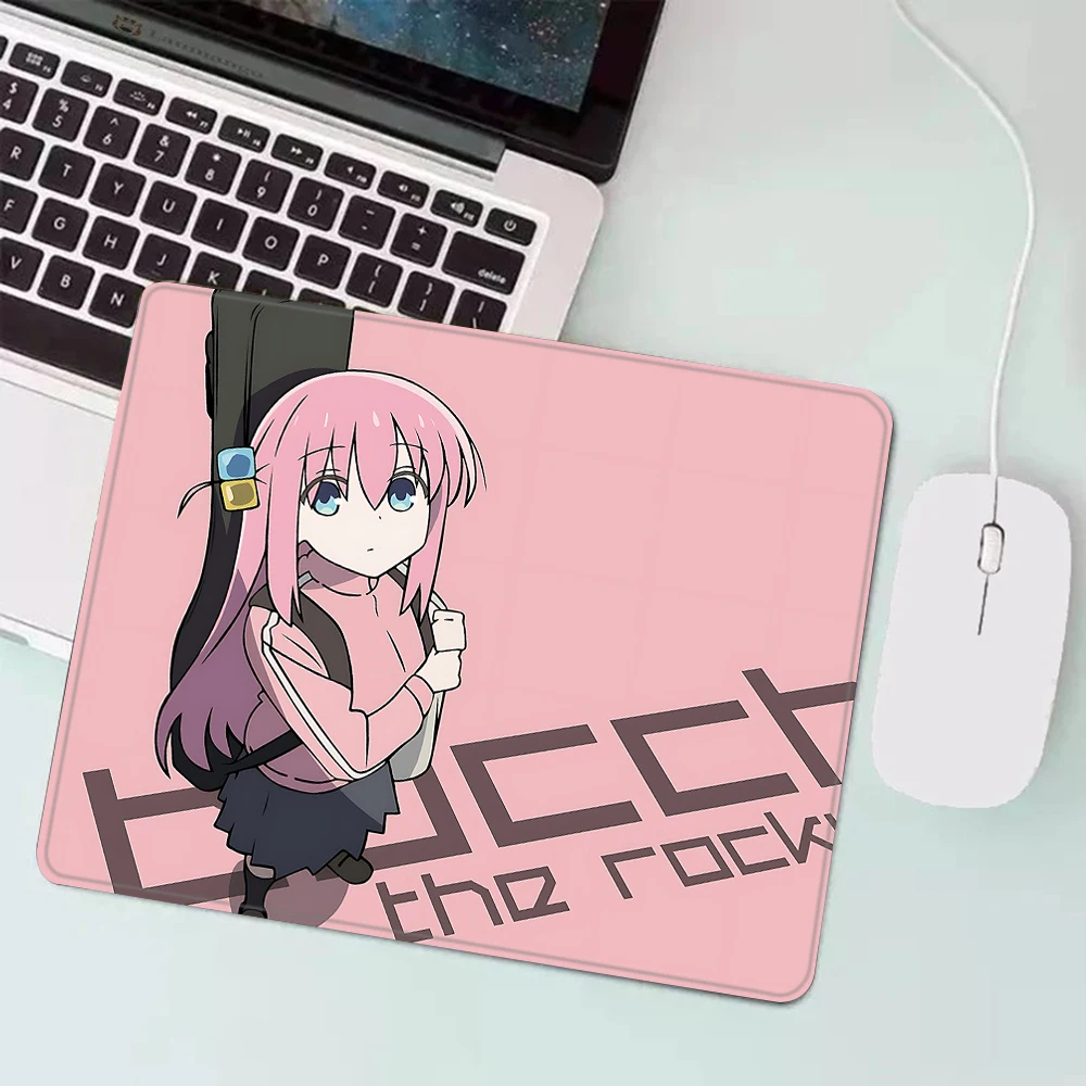 B_bocchi T_the R_rock Gaming Mouse Pad XS Small Mousepad For PC Gamer Desktop Decoration Office Mouse Mat Deskmat Rug