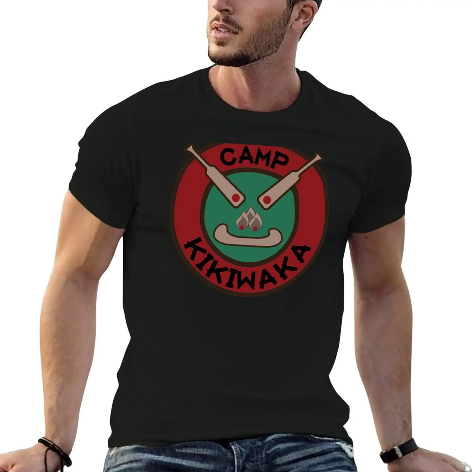 

for shirts man Camp shirts t custom t man Kikiwaka t tees graphic T-Shirt men shirt for print