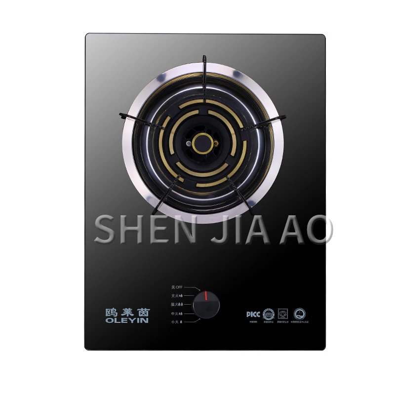 家庭用ガスストーブガス cooktops ナチュラル/液化ガスエネルギー-救命消防ストーブ熱電対の保護強化ガラスパネル