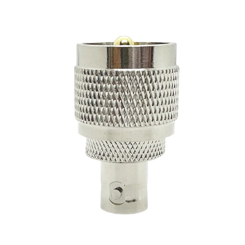BNC Female to UHF Male Adapter PL-259 PL259 to BNC RF Coaxial Connector for CB Ham Radio Antennas