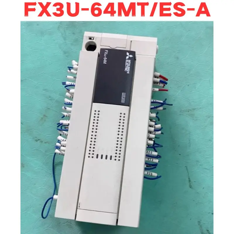 Second-hand FX3U-64MT/ES-A FX3U 64MT ES A Tested OK