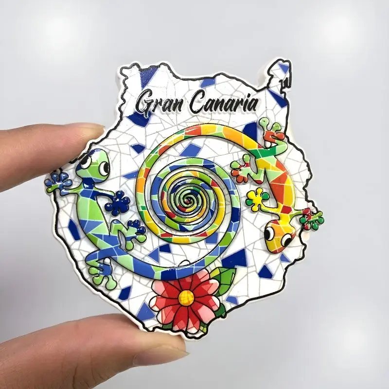 Gran Canaria Spain Travel Souvenir Refrigerator Magnet - Unique Home Decoration Item