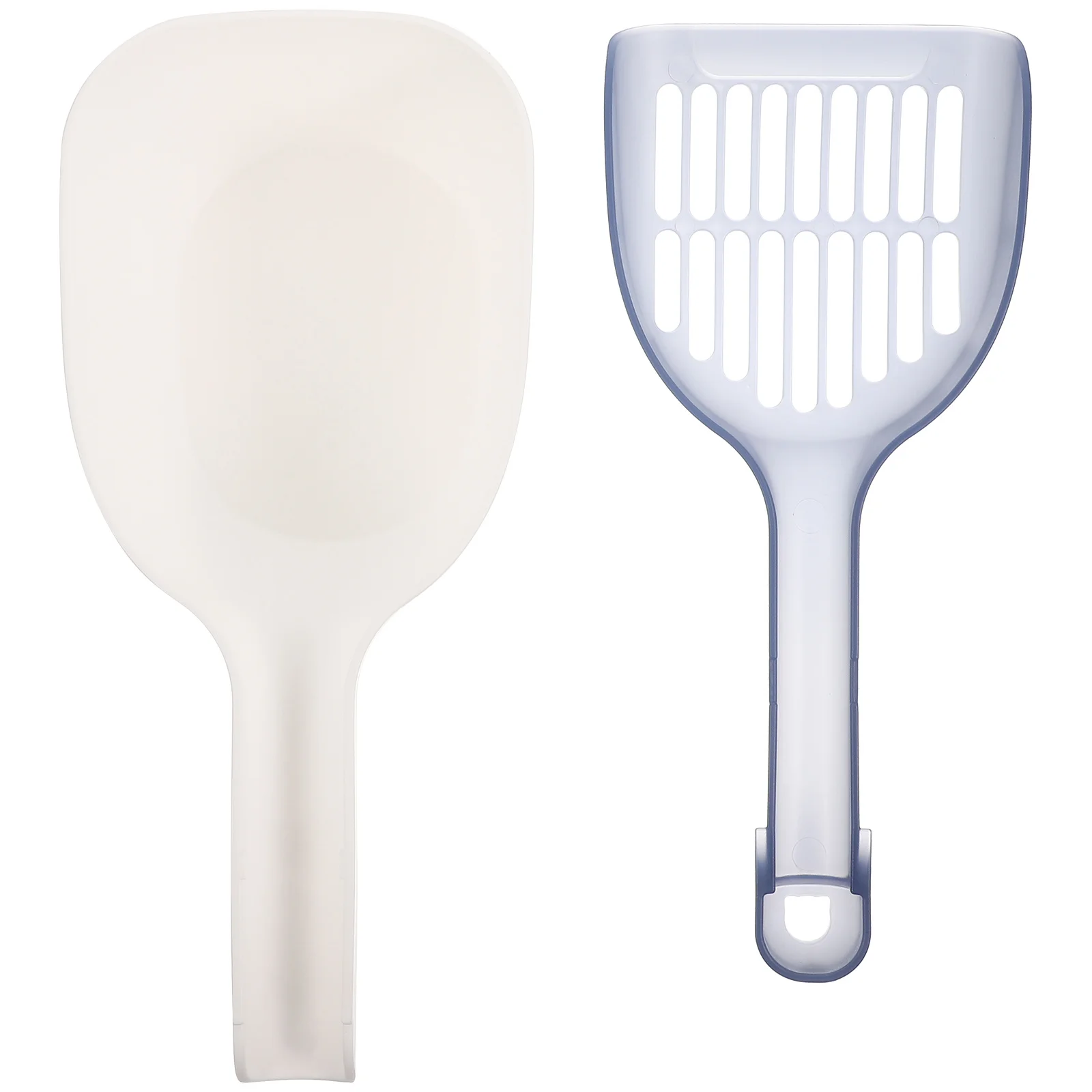 1 مجموعة 1 مجموعة القط القمامة مغرفة عدة دائم قابلة لإعادة الاستخدام مجرفة بلاستيكية ل تكتل الرمال النفايات تنظيف داخلي مستلزمات الحيوانات الأليفة أداة #2