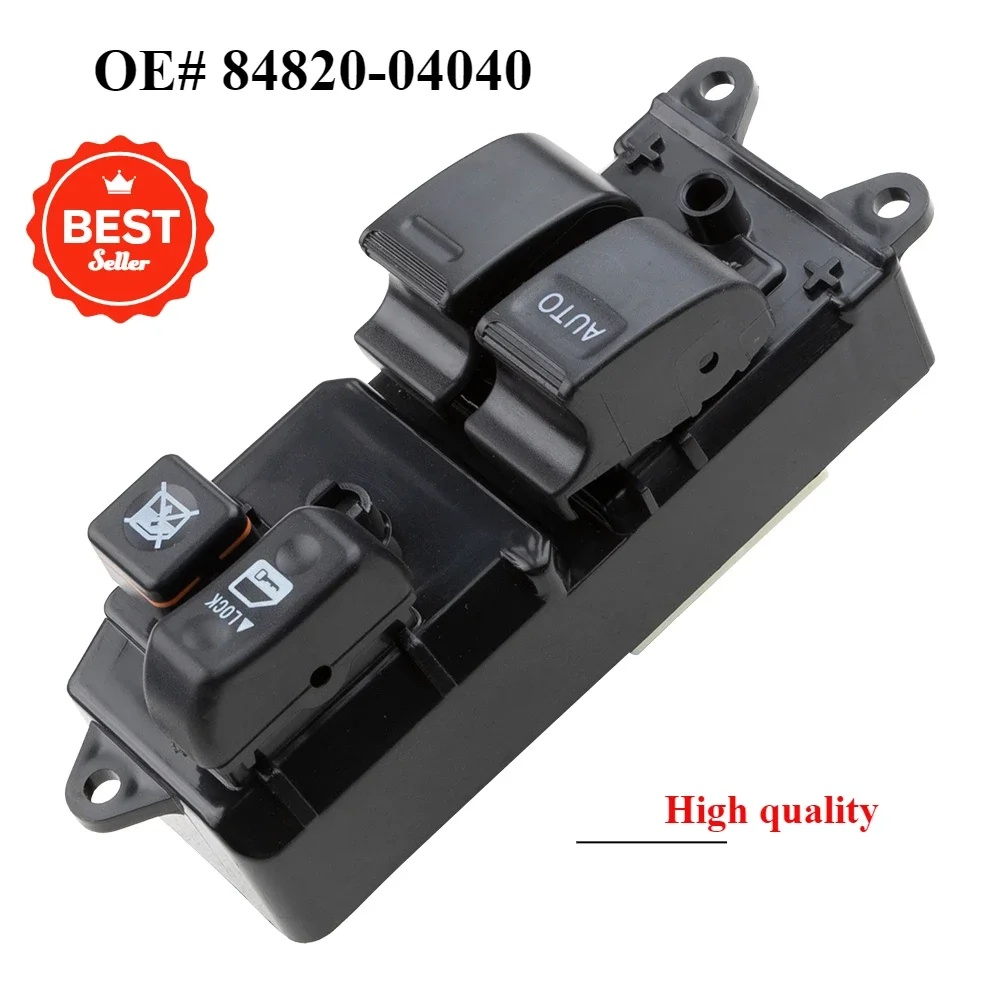 

84820-04041 84820-04010 84820-04040 Car Power Window Switch For Toyota FJ Cruiser Tacoma Sienna Solara Tundra 2000-2006