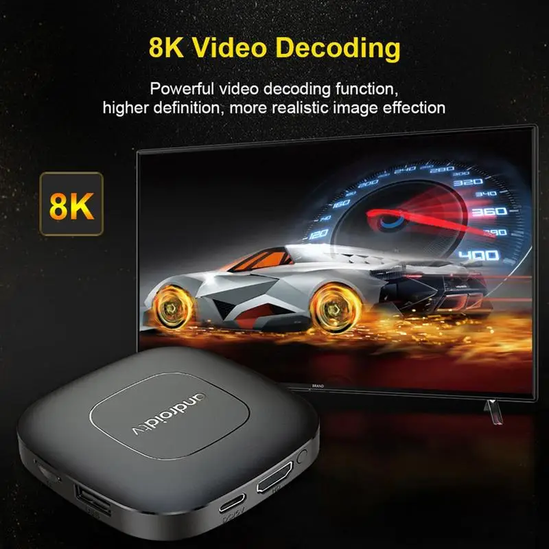 Smart TV Box TV Streaming Smart TV Device Multifunctional Streaming Devices With Remote Controller For Watching A Film