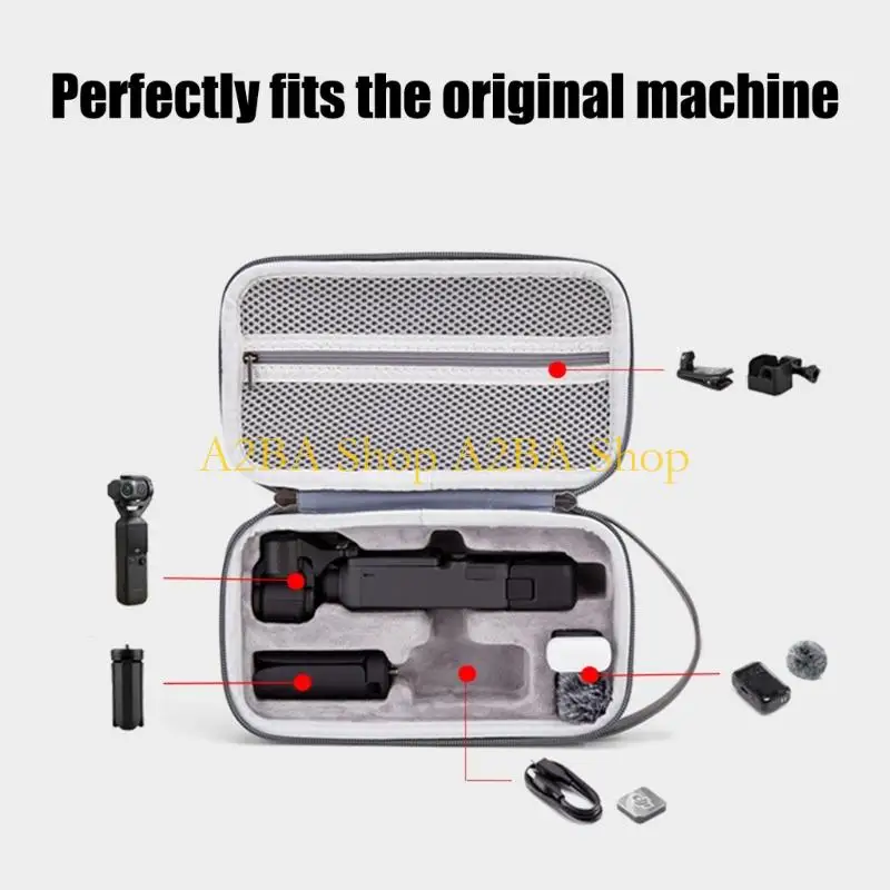 A2BA Portable Containers Box For Pocket 4 Filming Equipment Camera Case For Adventurers And Creators Easy To Carry