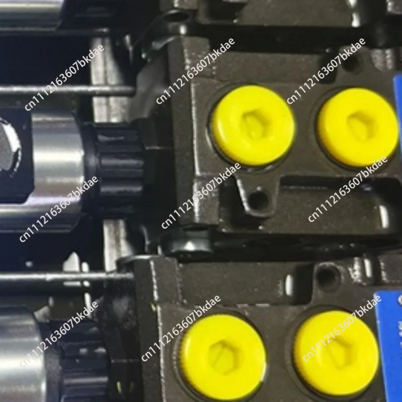 2-Position 6-Port Solenoid Valve - Oil Circuit Expansion & Switch Valve for Log Grabber, Excavator, Winch (Multi-Oil Return)