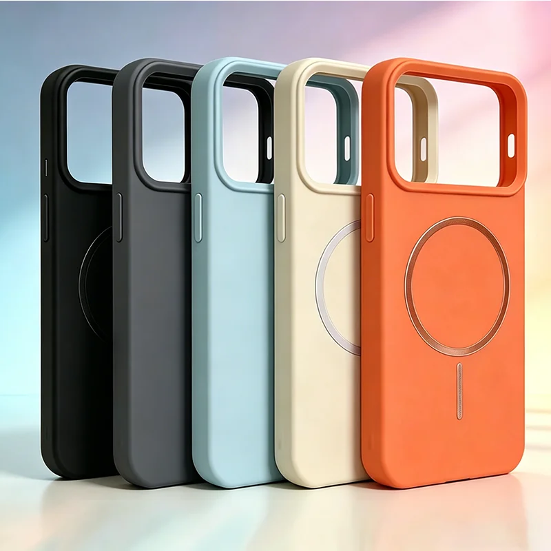 

5 Pack DIY Magnetic Soft Protective Phone Cover for iPhone 11 XR/Xs Max Up to 17 Pro Max, Converted 17Pro Max Housing Case Bulk