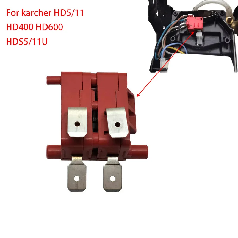 High Pressure Cleaner for Karcher HD5/11C HD5/11P HDS5/11U Red Start Knob Switch 5/11cage