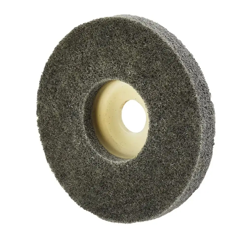 10pcs 100mm Fiber Polishing Wheel Wear-resistant Replacement Abrasive Sanding Disc Efficient Nylon Grinding Wheel Angle Grinder