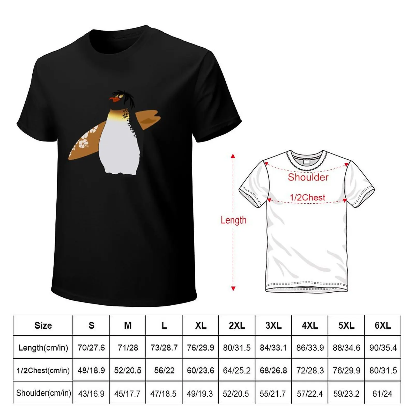 Big Z, surfs up T-Shirt Plus Size Non-Shrink T-Shirt