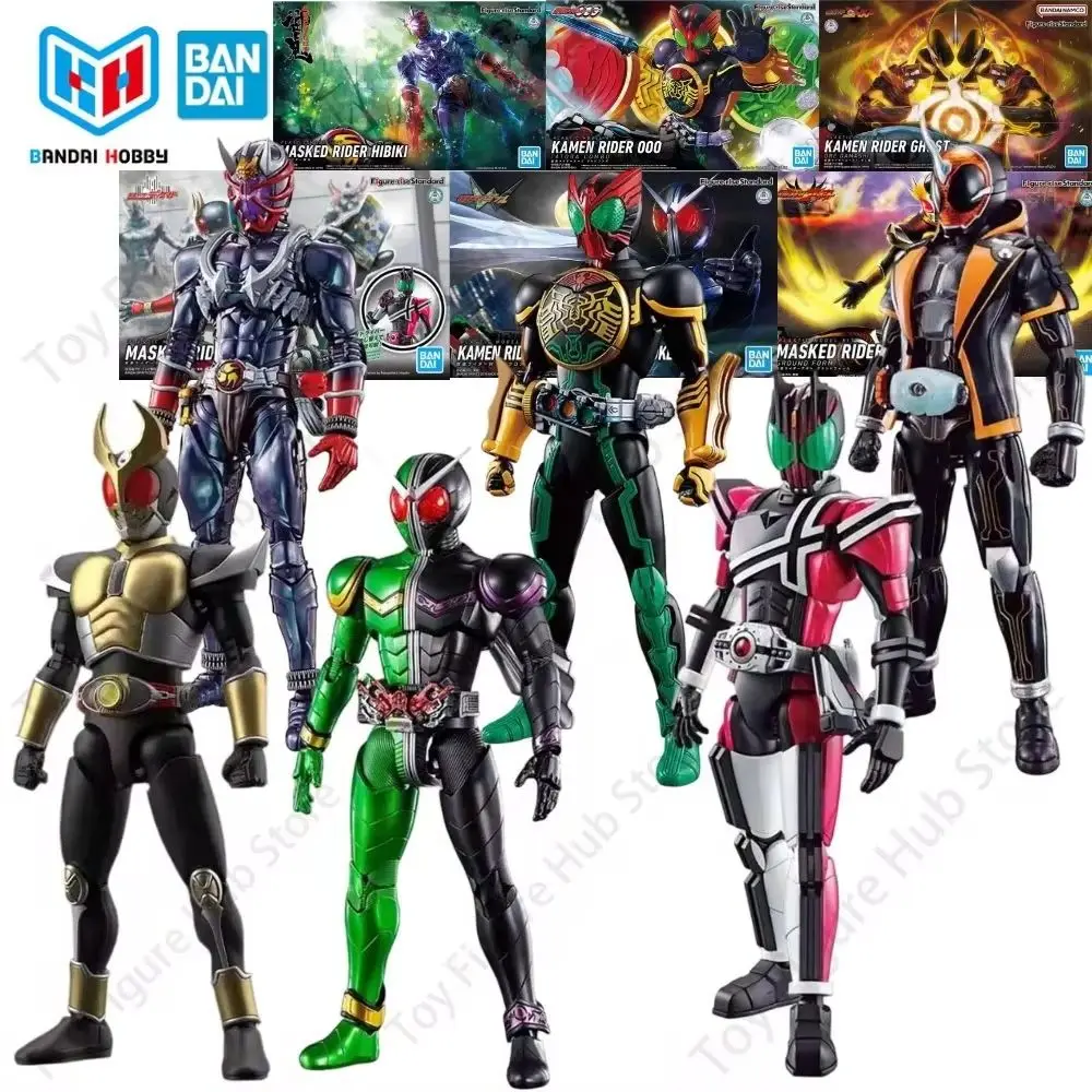 BANDAI Oficial Genuine in Stock Kamen Rider Model Kit Figures FRS OOO Tatoba Combo Ghost Ore Damashii Agito Ground Action Toy view 2