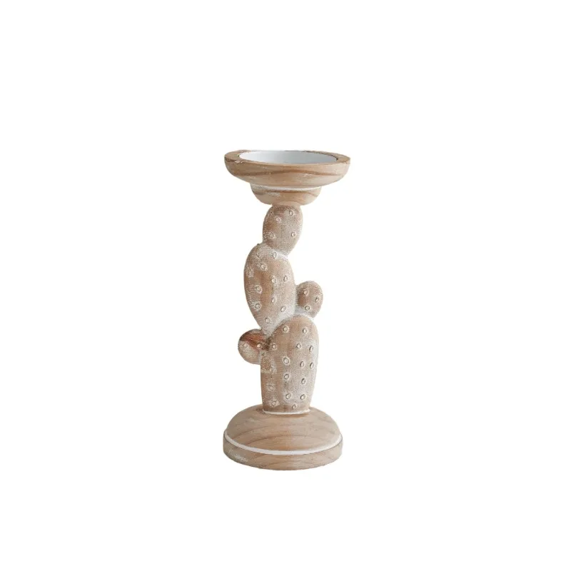 modelling wooden candlesticks, personalized ornaments in living room and dining room, log wind pendulum props