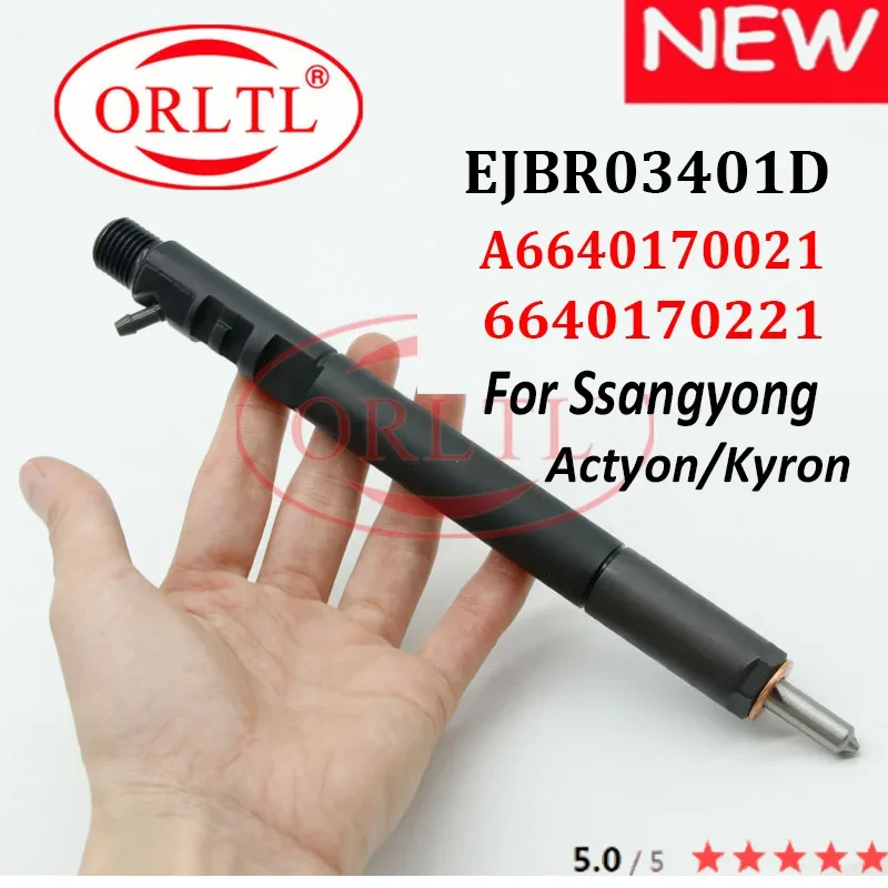 

NEW Fuel Injector EJBR03401D OEM A6640170021 6640170221 FOR DELPHI SSANGYONG ACTYON KYRON EURO 3