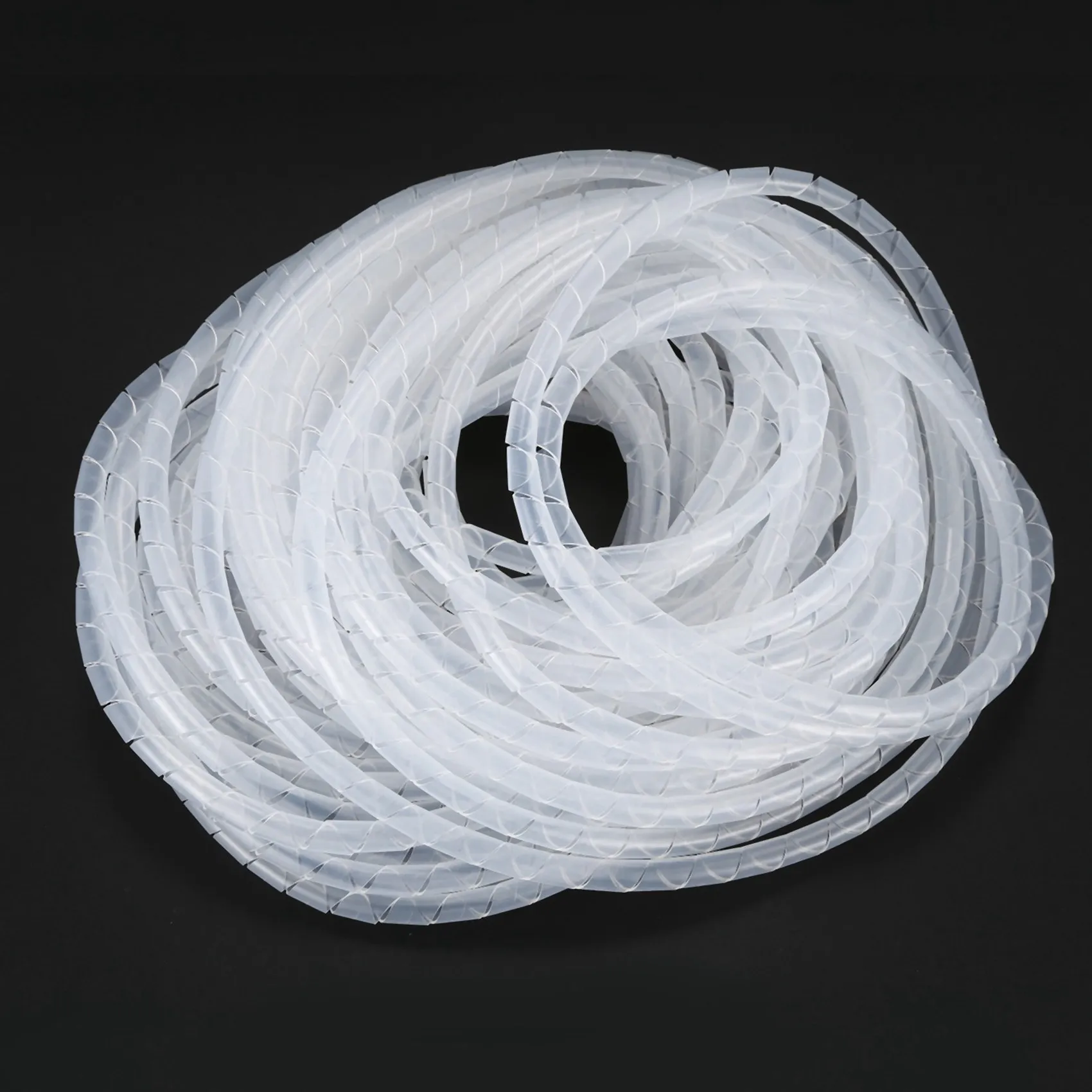 

AC88-2X Cable Wire Organizer Manager Spiral Wrap Band 6Mm Dia 15M Length White