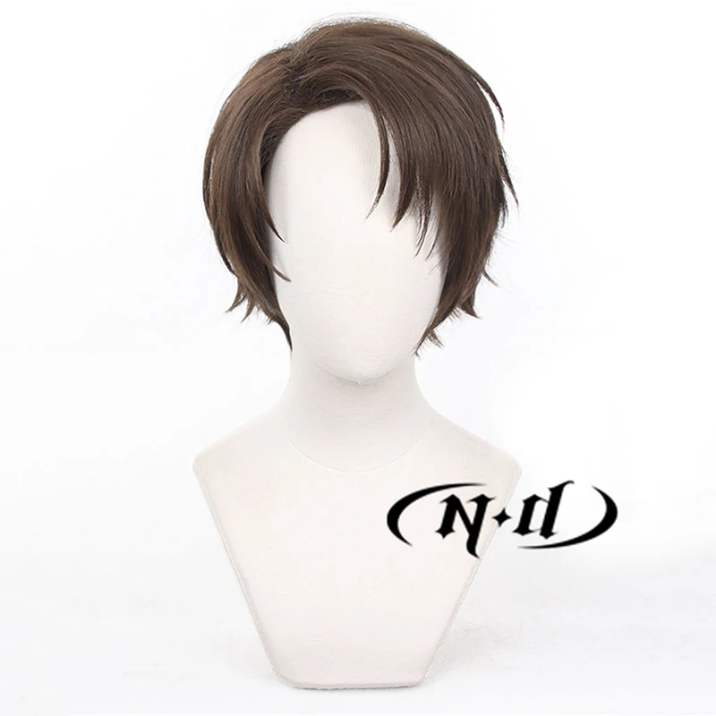 ND Kenyu Yukimiya Cosplay Wigs Blue Lock Anime Cosplay Brown Hair Wigs Heat Resistant Synthetic for Comic Con Coser Christmas