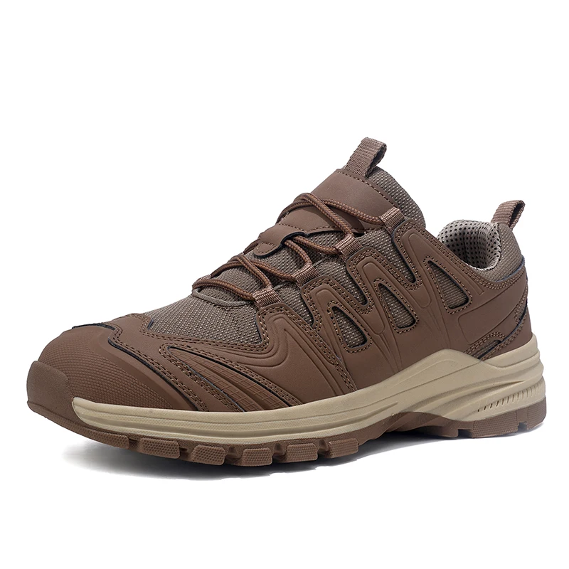 

Plus Size 39-48 Men's Hiking Shoes Khaki Outdoor Climbing Shoes Man Non-slip Trekking Shoes For Men Sports Shoes tenis masculino