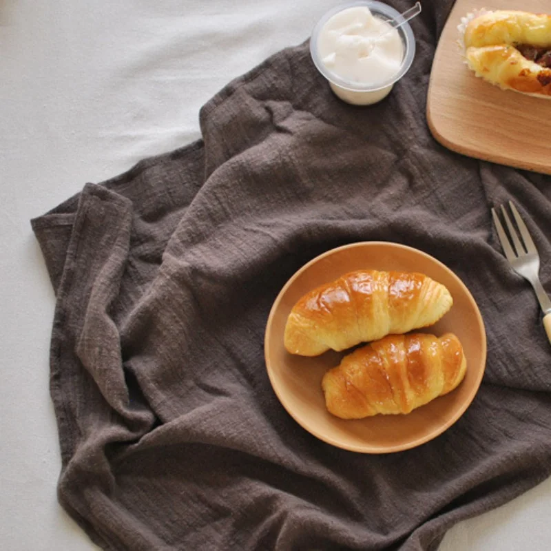 코튼 린넨 식탁보 사진 배경 천 냅킨 식탁 커버 주방 피크닉 플레이스 매트 홈 장식