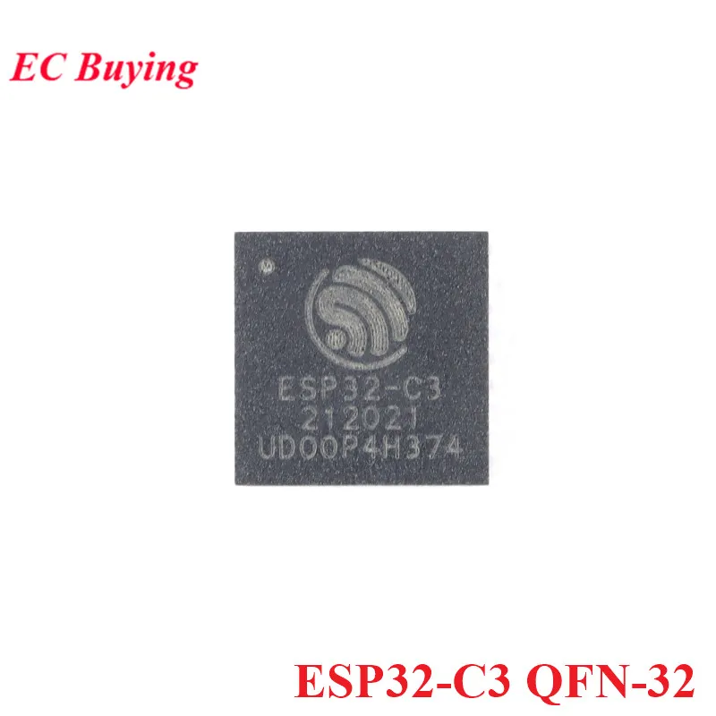 10 szt./1 szt. ESP32-C3-WROOM-02 02U-N4 H4 MINI-1 ESP32C3 2.4GHz BLE 5.0 WiFi Bluetooth-kompatybilny 4MB SPI Flash IoT Wi-Fi — zdjęcie produktu 4