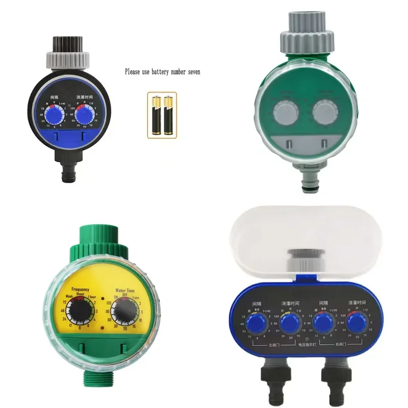 LCD Digital Water Timer Automatic Electronic Irrigation Timer Programmable Watering Controller for Garden Farm Drip