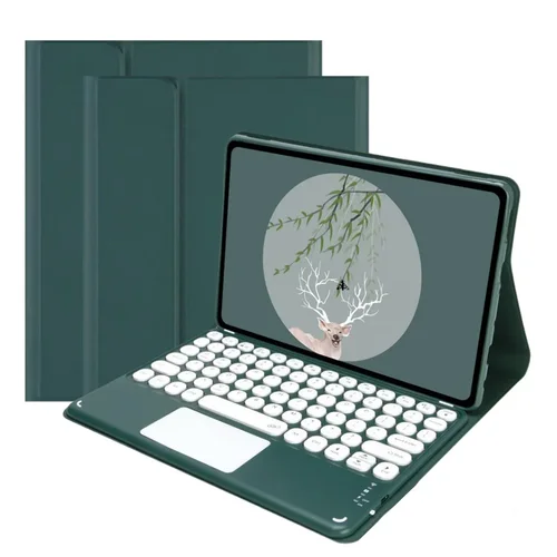Imagen 2 del producto Funda para teclado Trackpad Touchpad para Redmi Pad SE 8,7 pulgadas 4G 2024 Funda magnética inalámbrica para tableta Funda