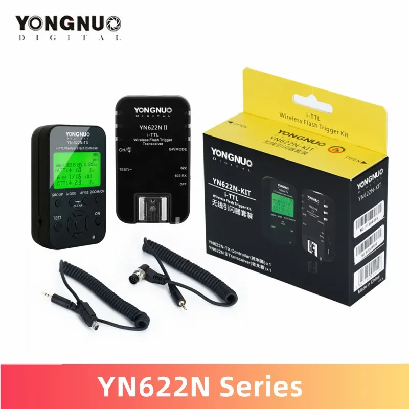 YONGNUO YN622N YN622N-TX 2.4GHz Wireless Flash Trigger for Nikon D90 D600 D3100 D3200 D5000 D7000 D700 D800 Digital Slr Camera