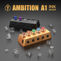 Ambition A1 Wireless Tattoo Ink Mixer Metal Pigment Stirrer Battery 2400mAh 3 levels Adjustable Professional Waterproof Magnetic