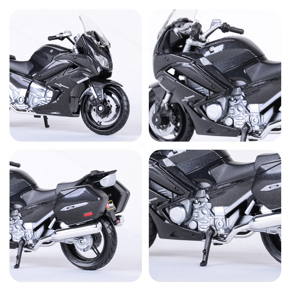 Bburago 1:18 Yamaha FJR 1300 AS ألعاب نموذج دراجة نارية ثابتة قابلة للجمع