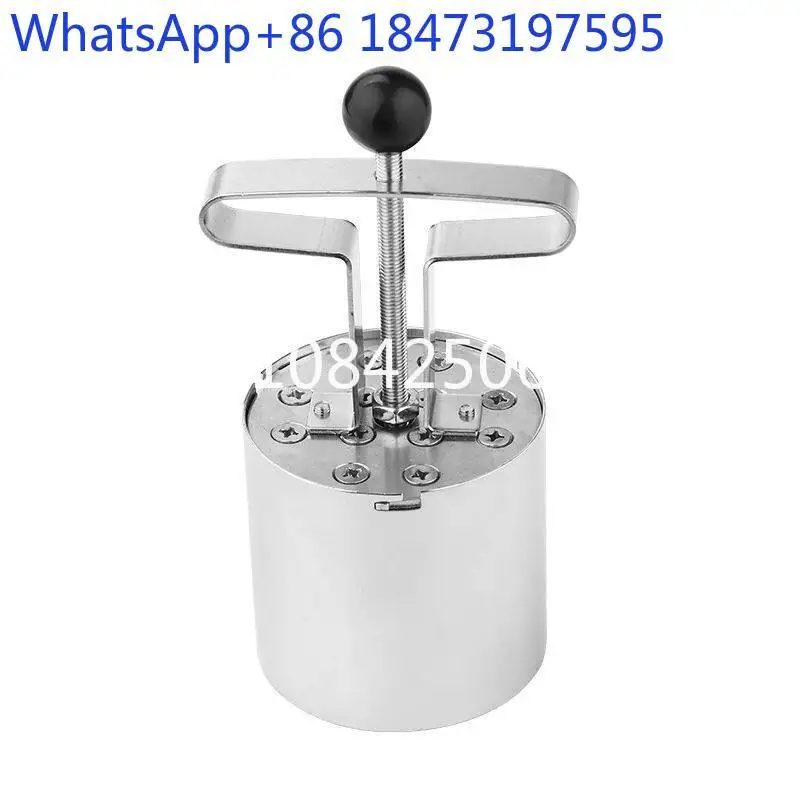 Manual honeycomb coal making mold, self-made Internet celebrity briquettes cake machinery, artificial, stainless steel