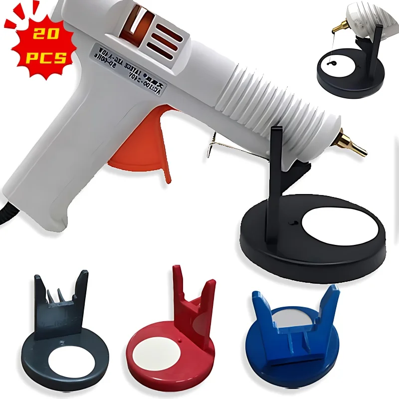 Hot Melt Glue Gun Holder Anti Stick Anti Hot Glue Gun Portable Holder Anti Spill Anti Drip Glue Gun Holder Desktop Tools