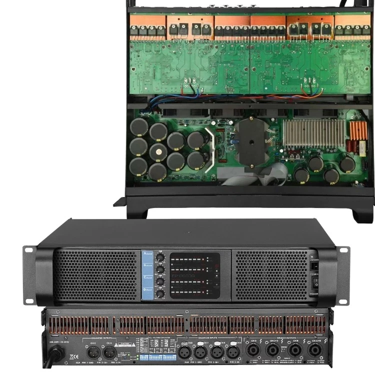 

Amplifier FP10000q 4X1350W Professional Power Amplifier 4 Channel 10000 Watt Speakers Power Amplifier Sound Equipment