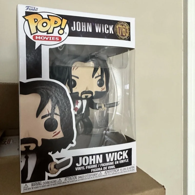 Official Genuine John Wick Figure Doll Funko Pop Collection Vinyl Sculpture Doll Model Hobbies Collection Toys Children Gifts - view 2