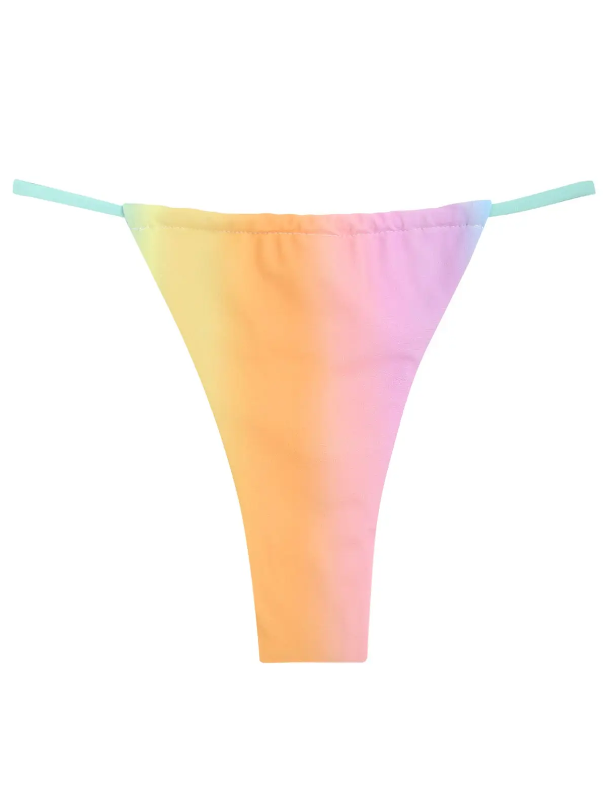 ZAFUL Ombre String Tanga Bikini Bottom