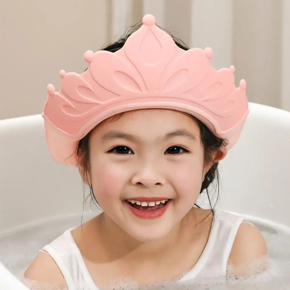

New Silicone Hair Wash Hat Adjustable Ear Protection Shower Hat Waterproof Shampoo Cap Bathing