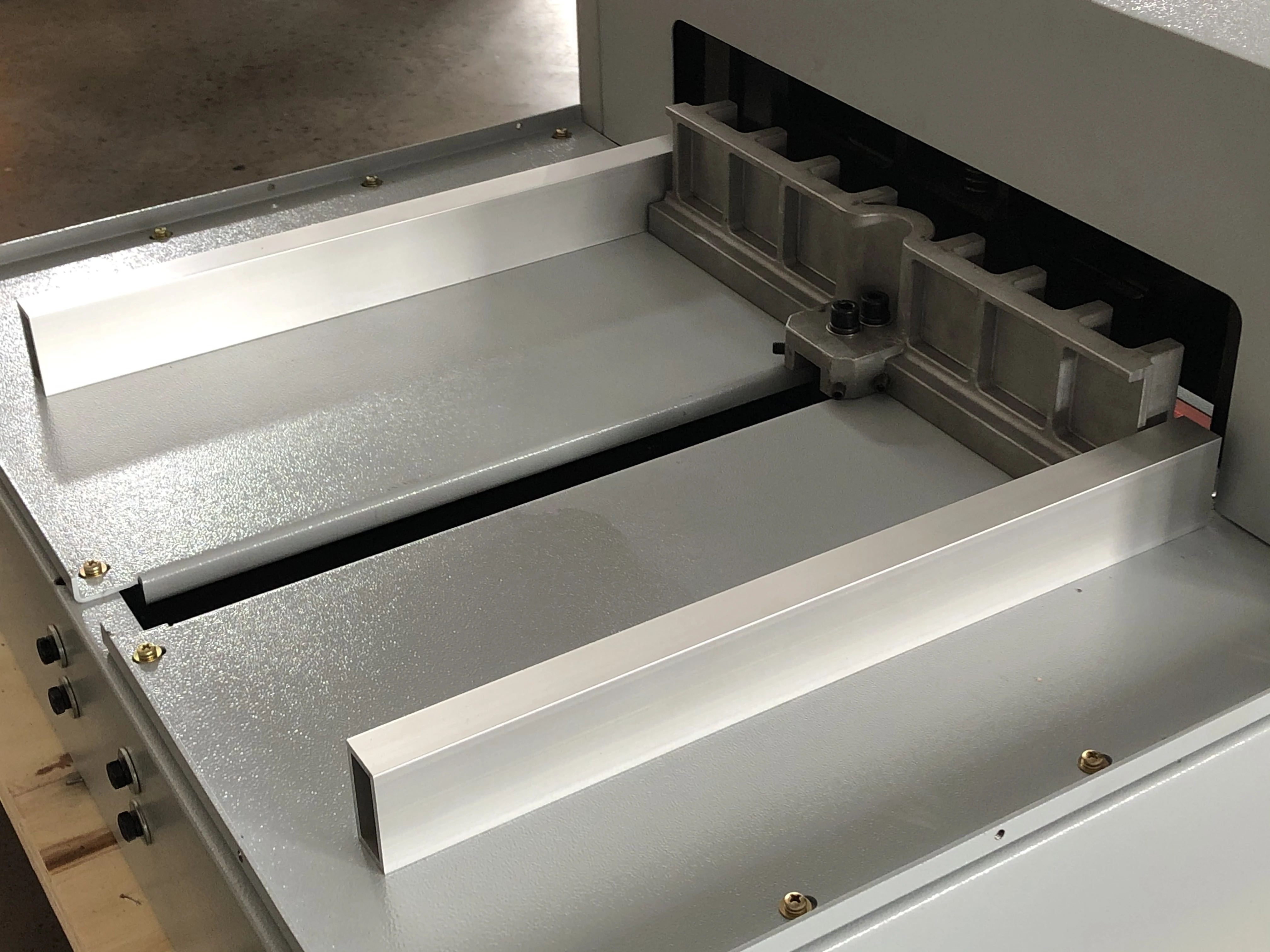 Para e330s 330mm cortador de papel elétrico fixação automática e empurrando papel