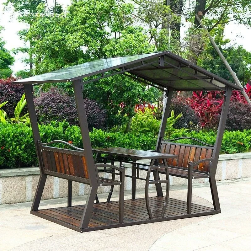 DSA outdoor pavilion sub-villa courtyard outdoor garden terrace open-air balcony rooftop four-corner pavilion